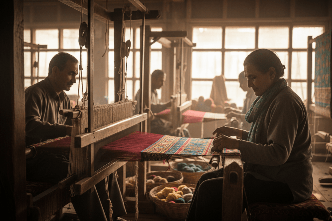 How Your Luxurious Pashmina Is Crafted: Behind the Artisans Loom - Indus Weavers