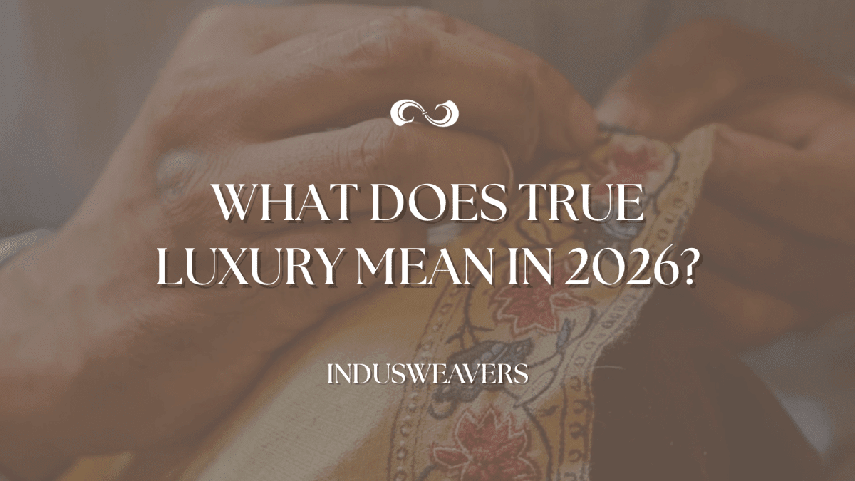 Indus Weavers: Where Heritage Meets Conscious Luxury - Indus Weavers