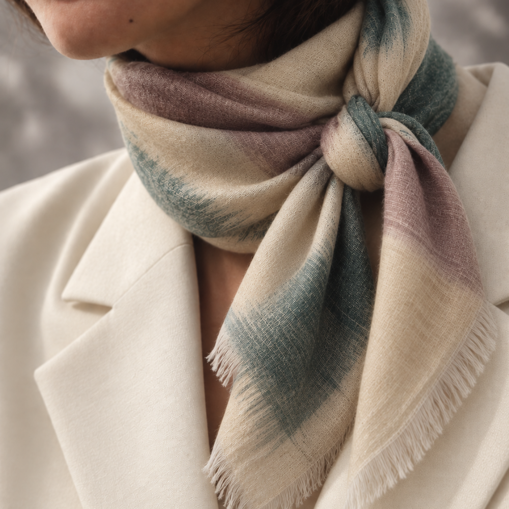 Handwoven Pashmina Foulards | Autumn Winter 2026