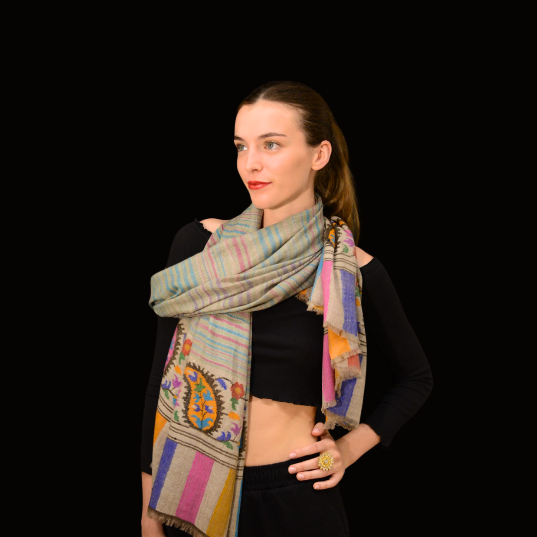 Kani Pashmina Shawl - Indus Weavers