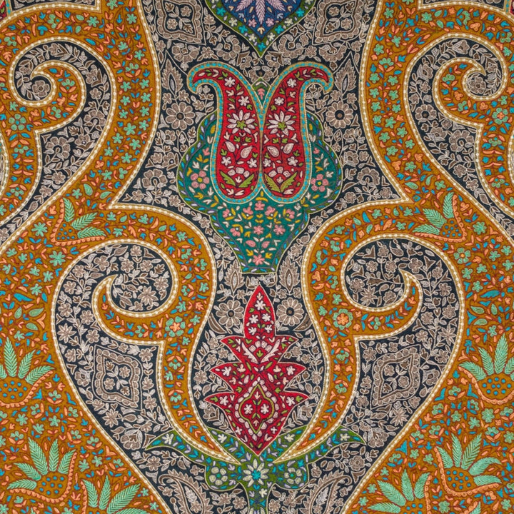 Kalamkari Pashmina RANEE hand embroidery design