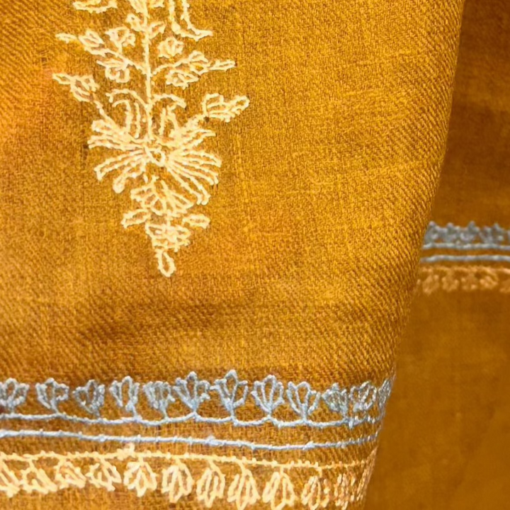 Mustard Pashmina Shawl
