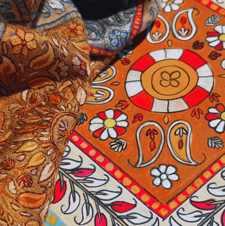 Pashmina Shawl with Designer Box