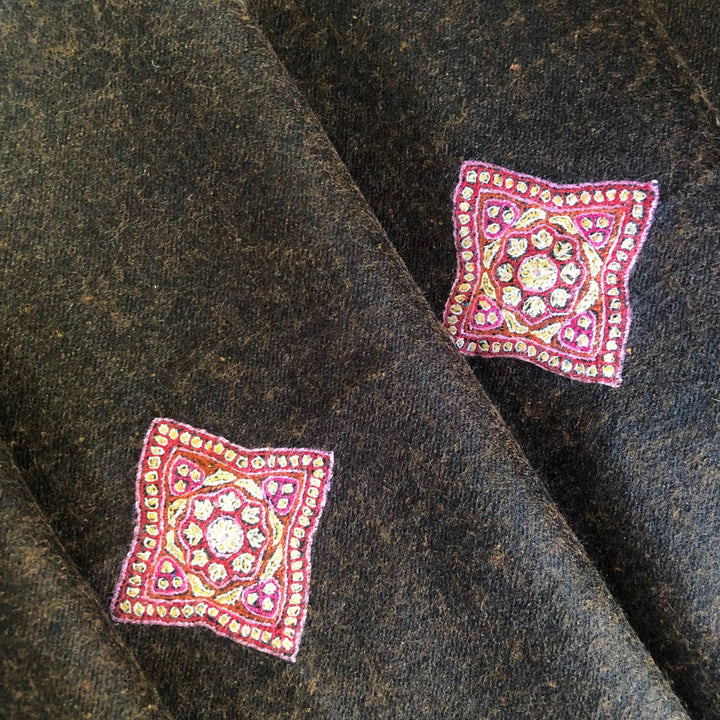 REVERE Handwoven Aksi Pashmina Shawl 210x102cm – Pure Cashmere Heirloom Wrap | Indus Weavers