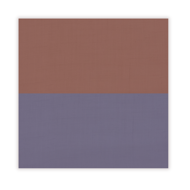 Two-tone brown and purple color swatch pashmina