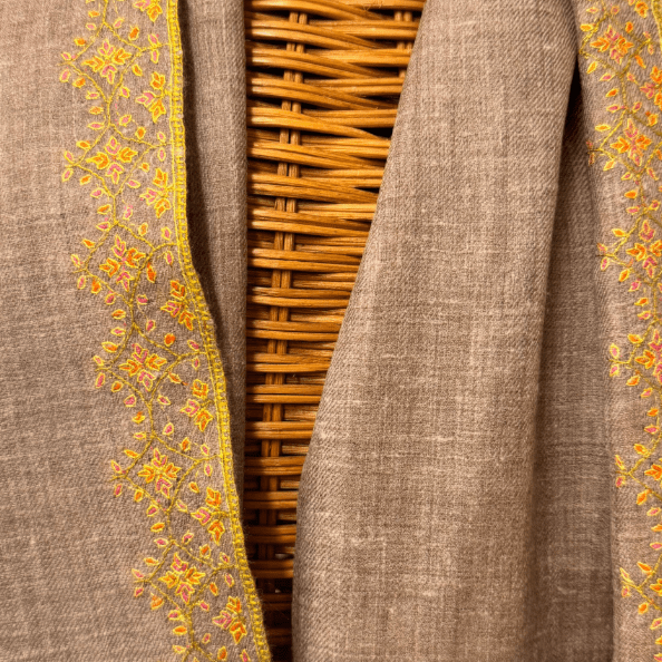 ANNA – Handwoven Pure Pashmina Shawl | Soft Cashmere Luxury Wrap - Indus Weavers