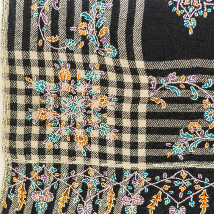 Handcrafted Ombre COSMIC Pashmina Shawl Luxury Soft Elegant Wrap - Indus Weavers