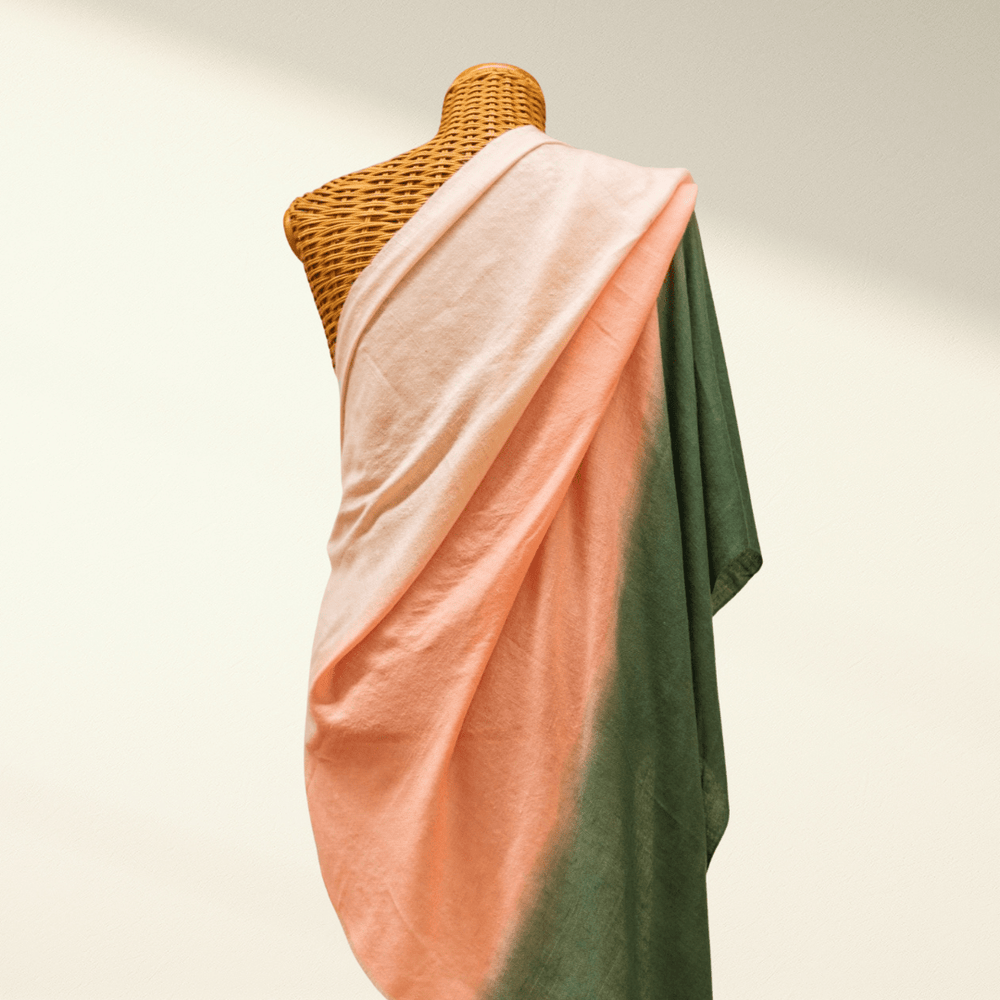 Handwoven OMBRE Pashmina Shawl – Pure Shaded Luxury Wrap - Indus Weavers