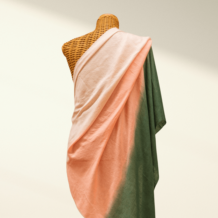 Handwoven OMBRE Pashmina Shawl – Pure Shaded Luxury Wrap - Indus Weavers