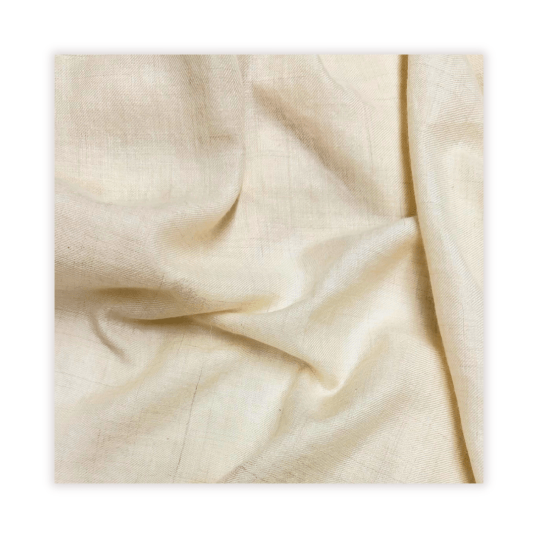 Ivory Pure Pashmina Shawl - Indus Weavers
