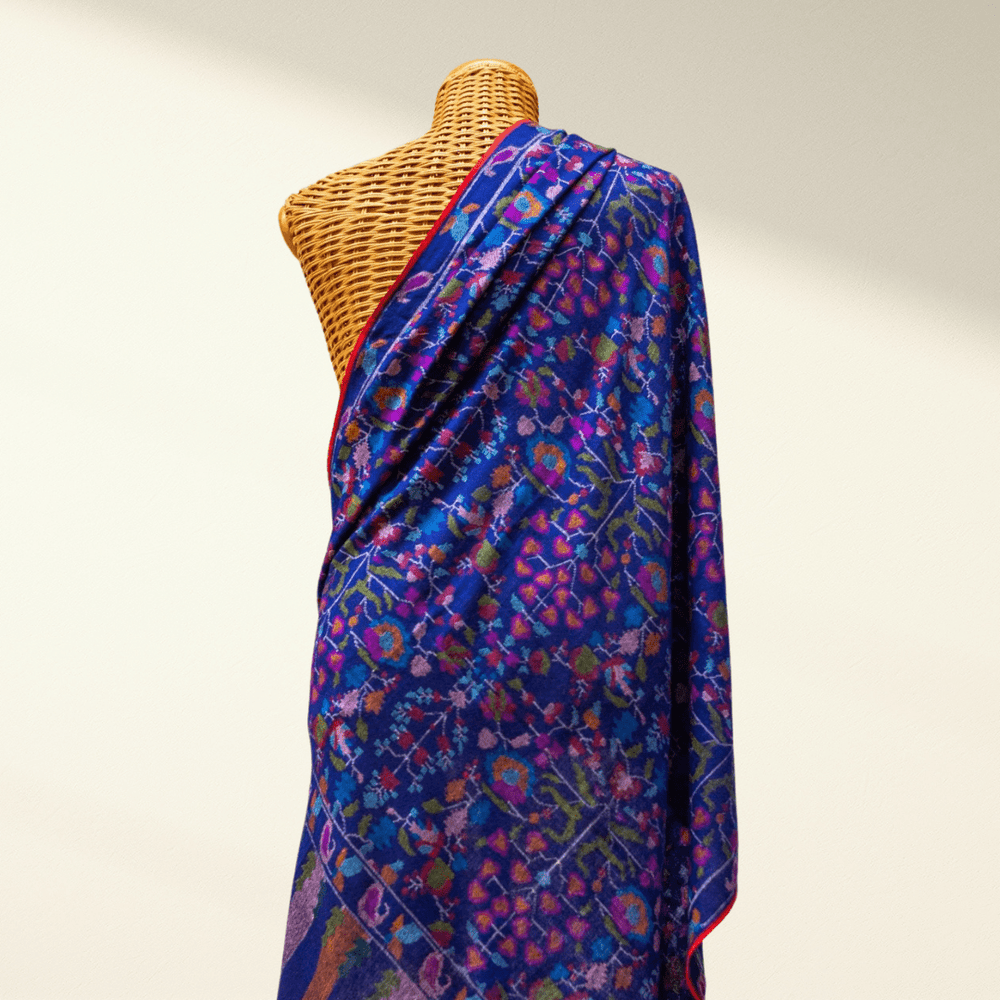 Luxurious Handwoven KAIA Kani Pashmina Shawl - Indus Weavers