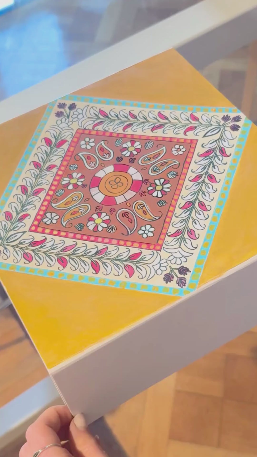 Pashmina Shawl unboxing reel