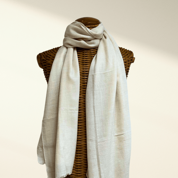 Pure Pashmina Shawls & Stoles – Ladakh Pashmina in Natural Tones - Indus Weavers