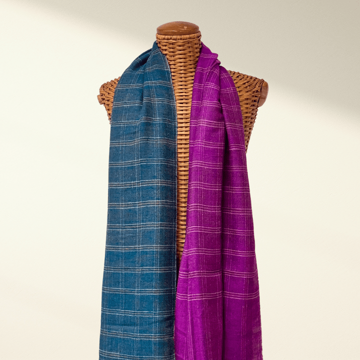REBECCA Reversible Pashmina Shawl – Luxurious Cashmere Wrap - Indus Weavers