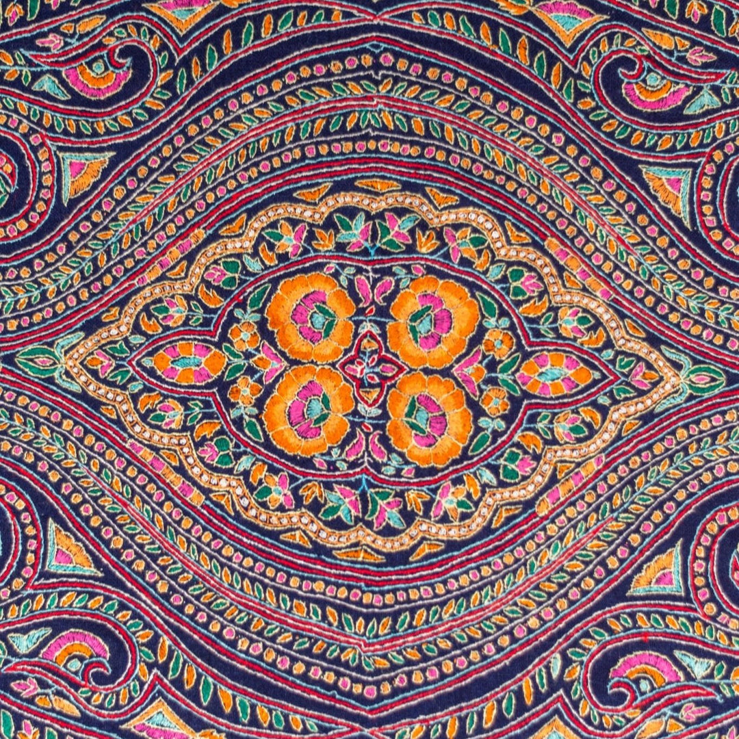 VICTORIA Jamawars Pashmina Shawl – Soft Handcrafted Wrap - Indus Weavers